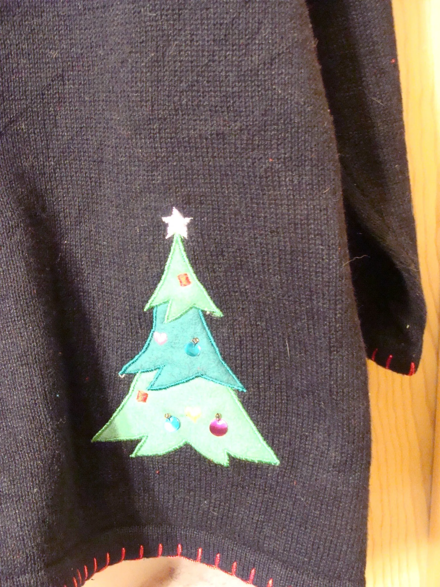 Funny Dog House Christmas Sweater with Lights