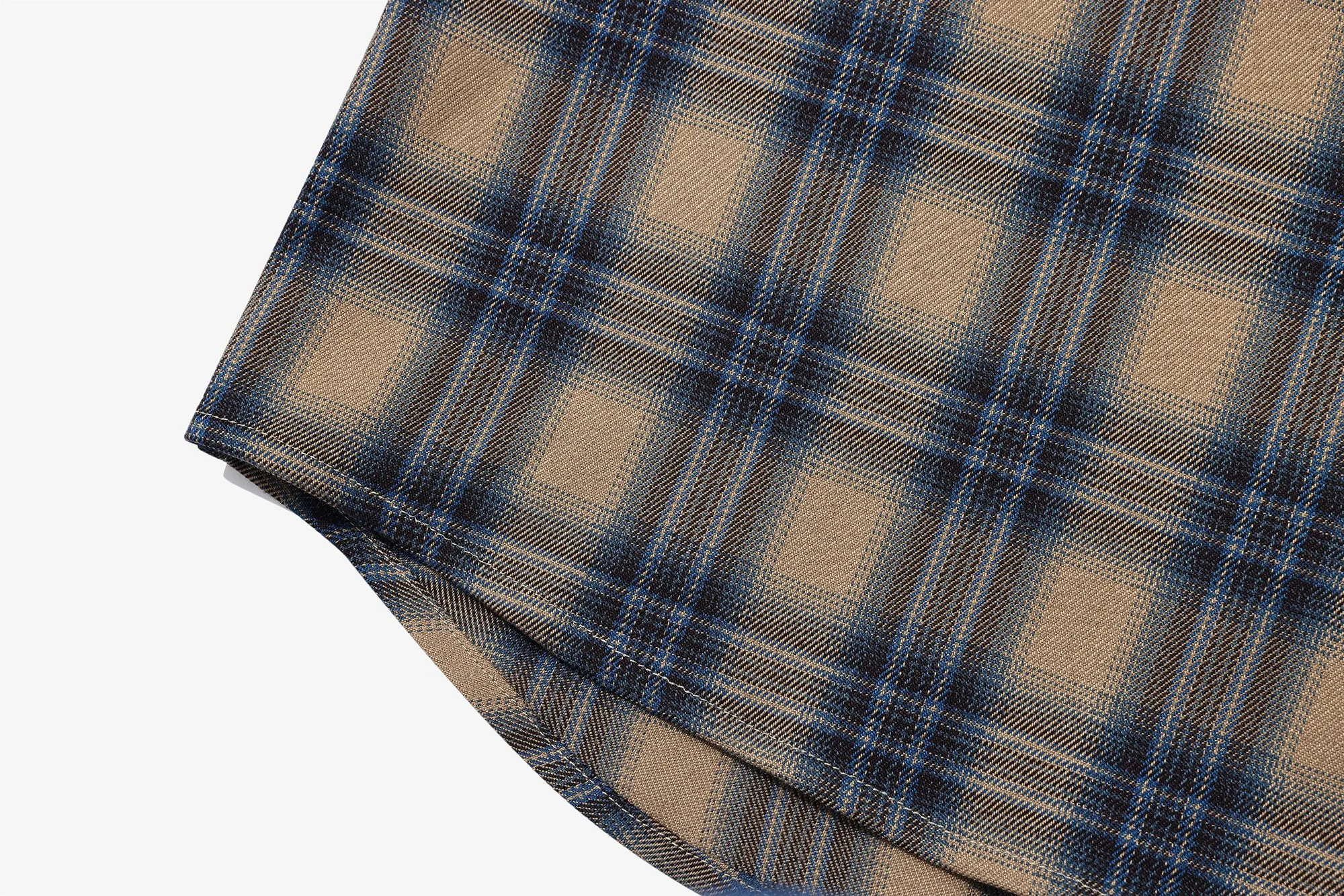 Ghost Face Graffiti Handwriting Plaid Shirt