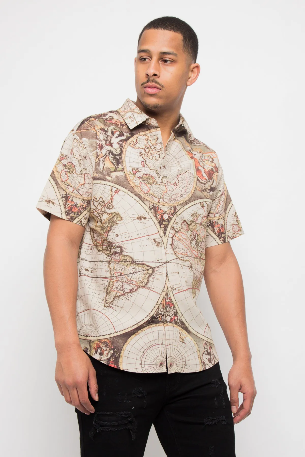 Global Map Button Up