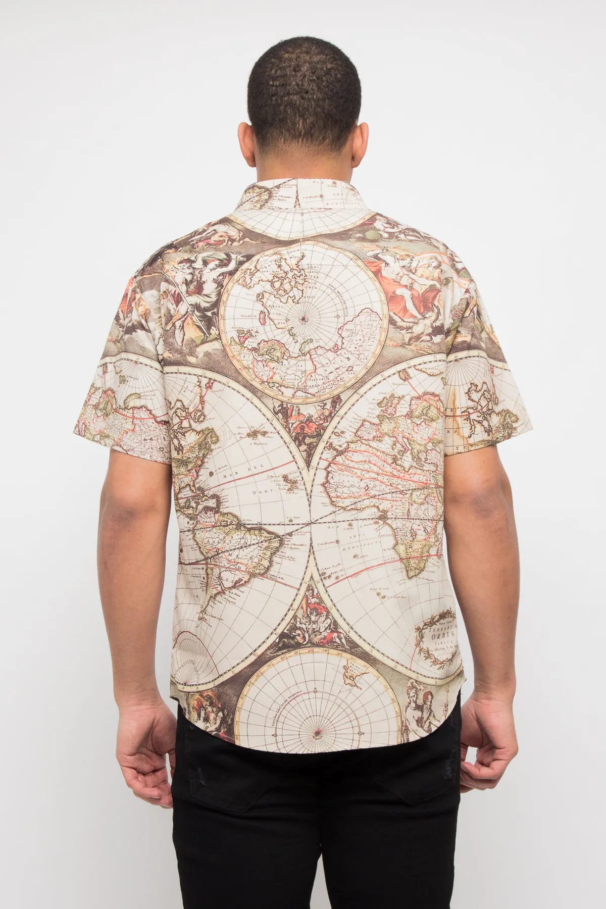 Global Map Button Up