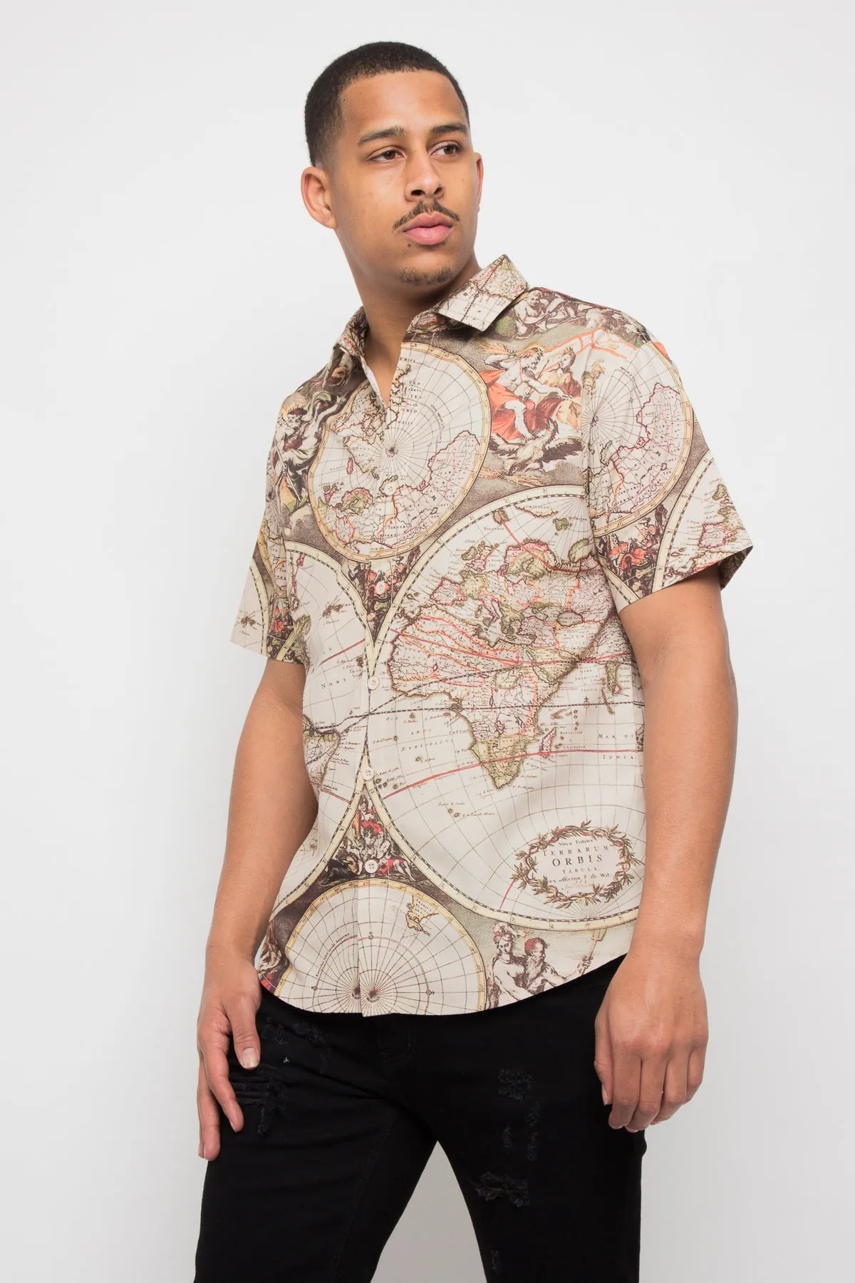 Global Map Button Up