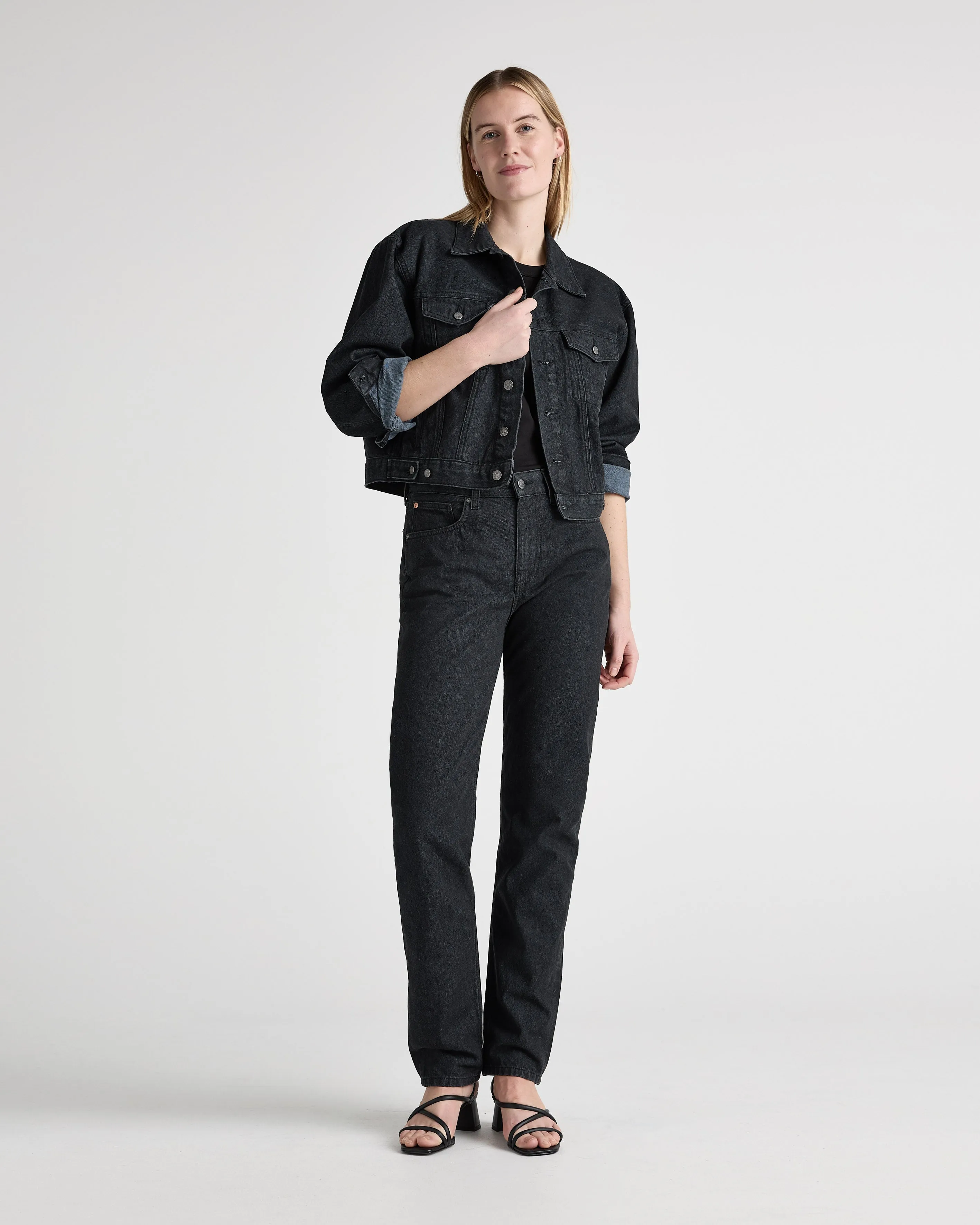 Go Mid Straight - Dry Black