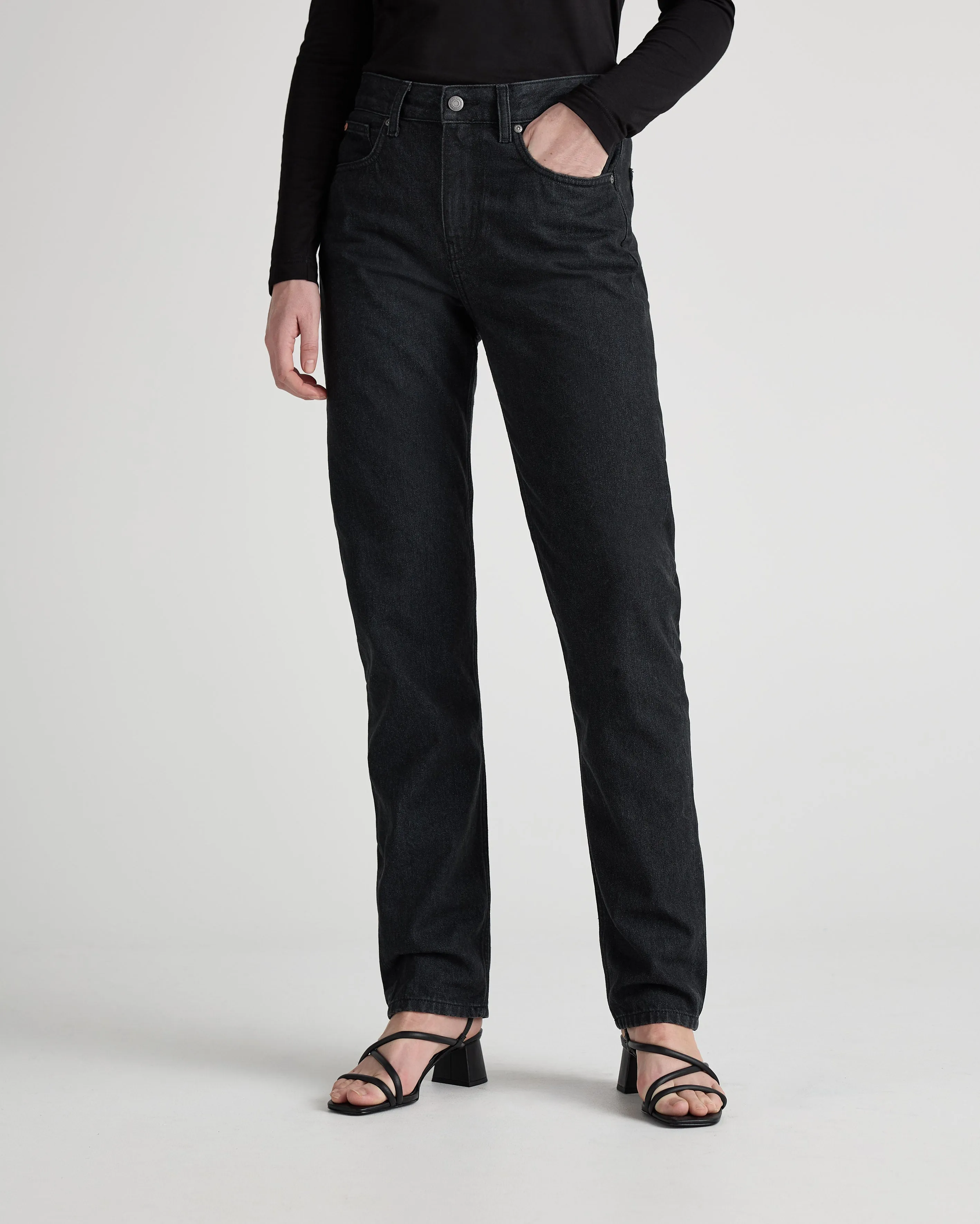 Go Mid Straight - Dry Black
