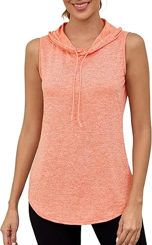 Hooded Gym Tank for Women