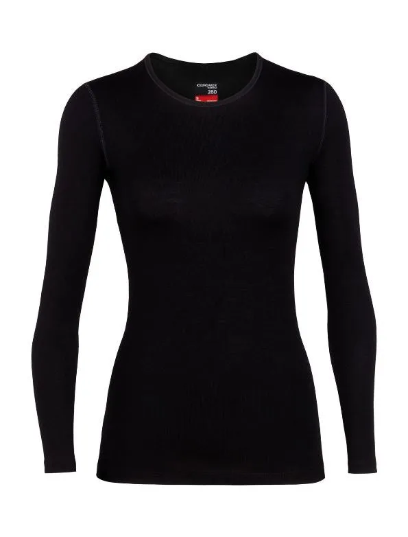Icebreaker 260 Tech LS Crewe - Women's