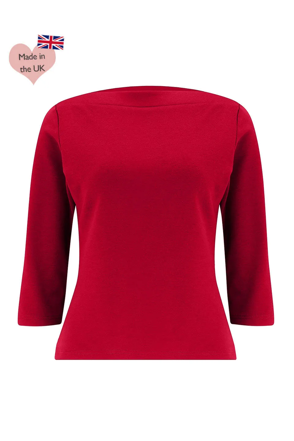 Janet Top in Red