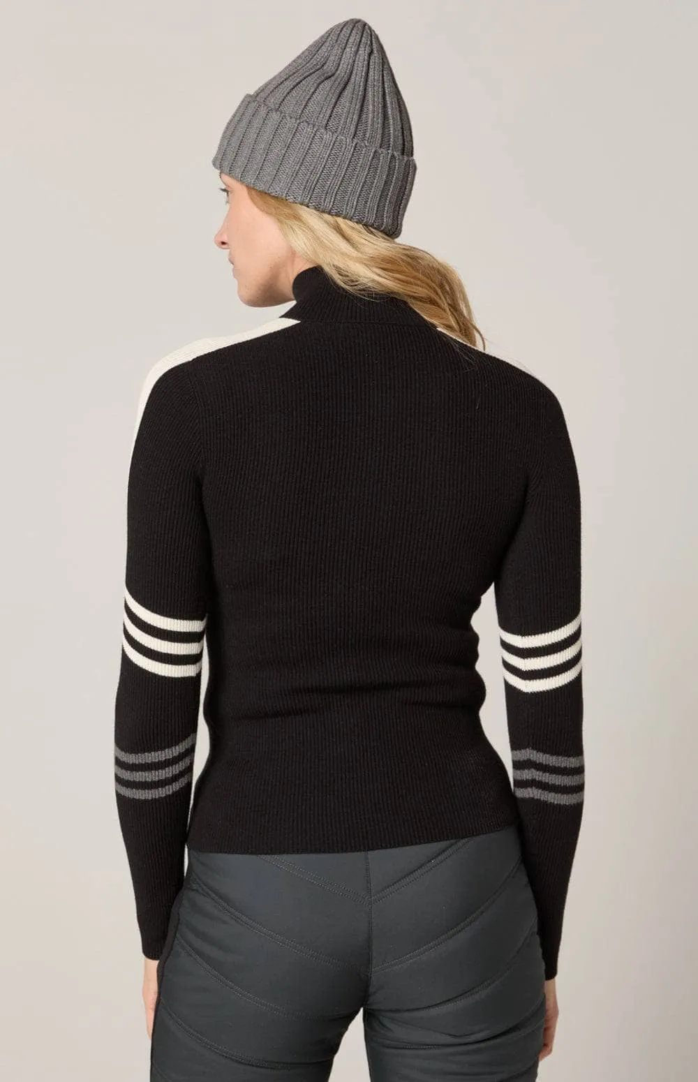 Kate 1/2 Zip Sweater | Black