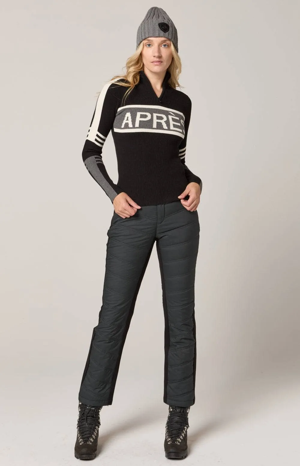 Kate 1/2 Zip Sweater | Black
