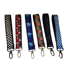 Keychain Wristlet Made With Recycled Bike Inner Tubes, Tubular Gear