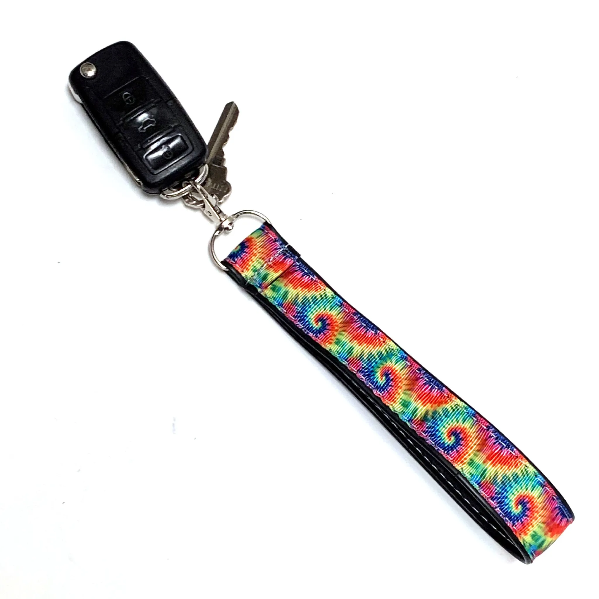 Keychain Wristlet Made With Recycled Bike Inner Tubes, Tubular Gear