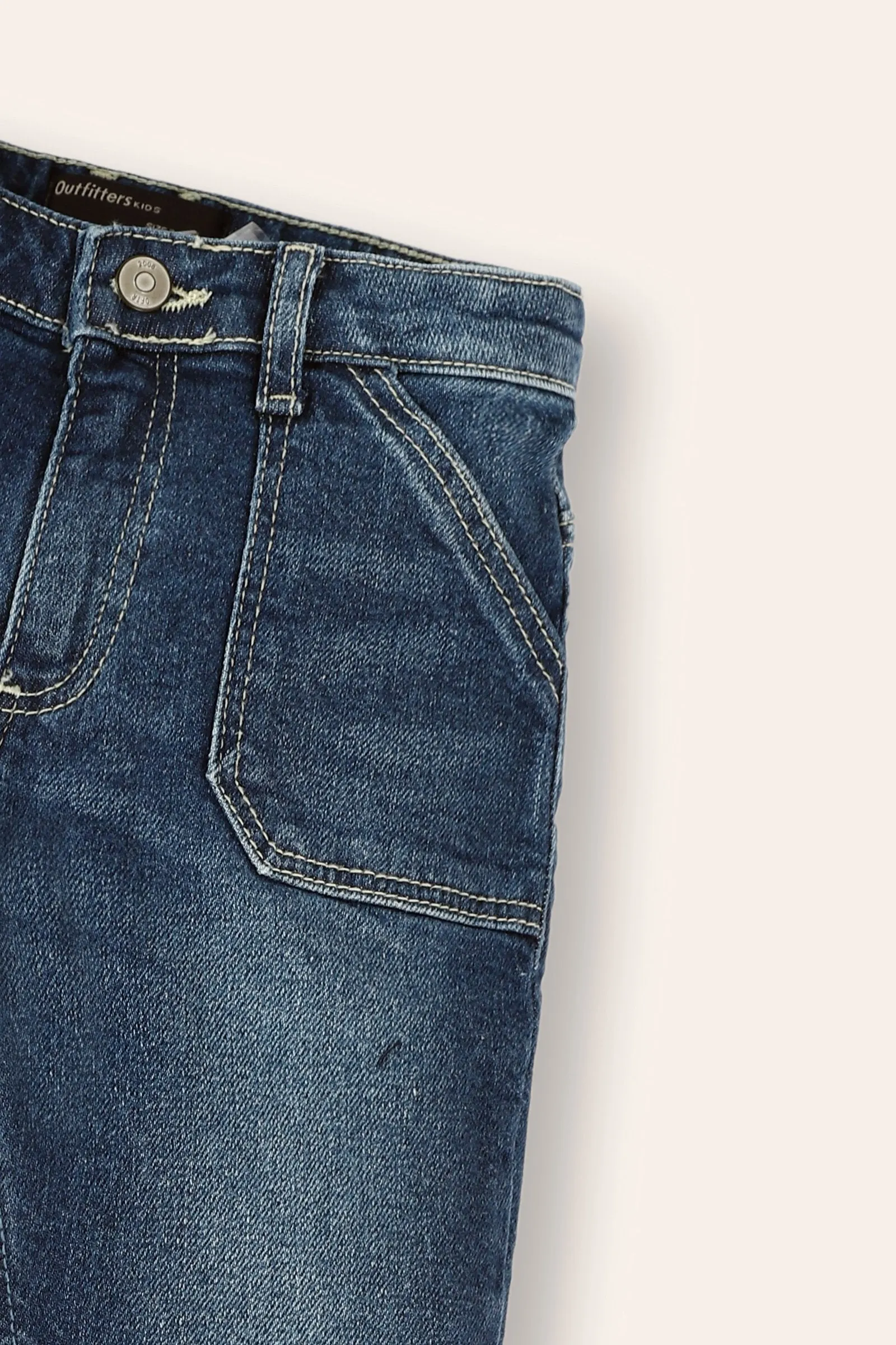 Light Shaded Denim Jeans