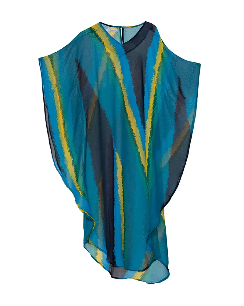 Malia Chiffon Kaftan Dress