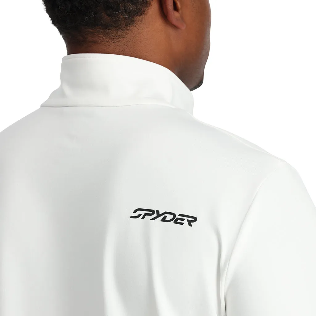 Mens Prospect Half Zip - White