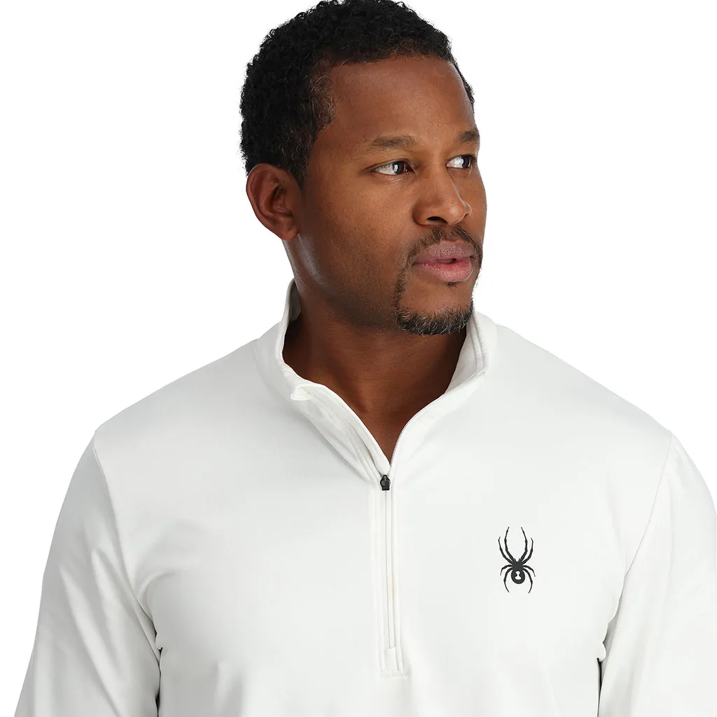 Mens Prospect Half Zip - White