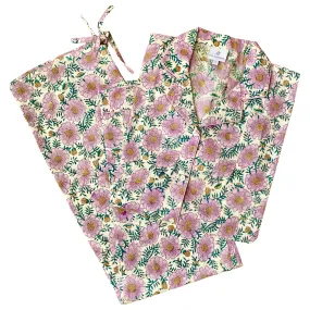 Meravigliosa Mauve Floral Long Sleeve Pajamas Store Credit