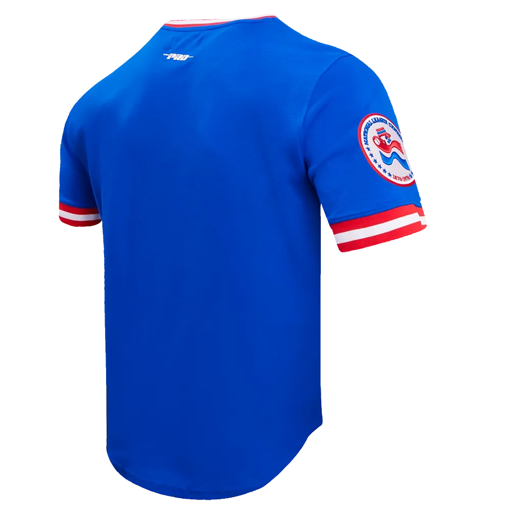 MLB ATLANTA BRAVES RETRO CLASSIC MEN'S TOP (ROYAL BLUE/RED)