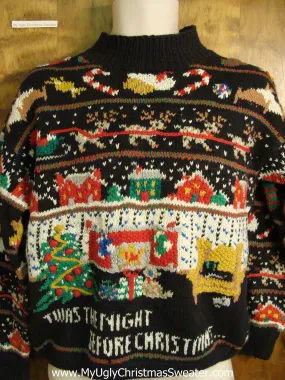 Night Before Xmas Ugly Christmas Sweater
