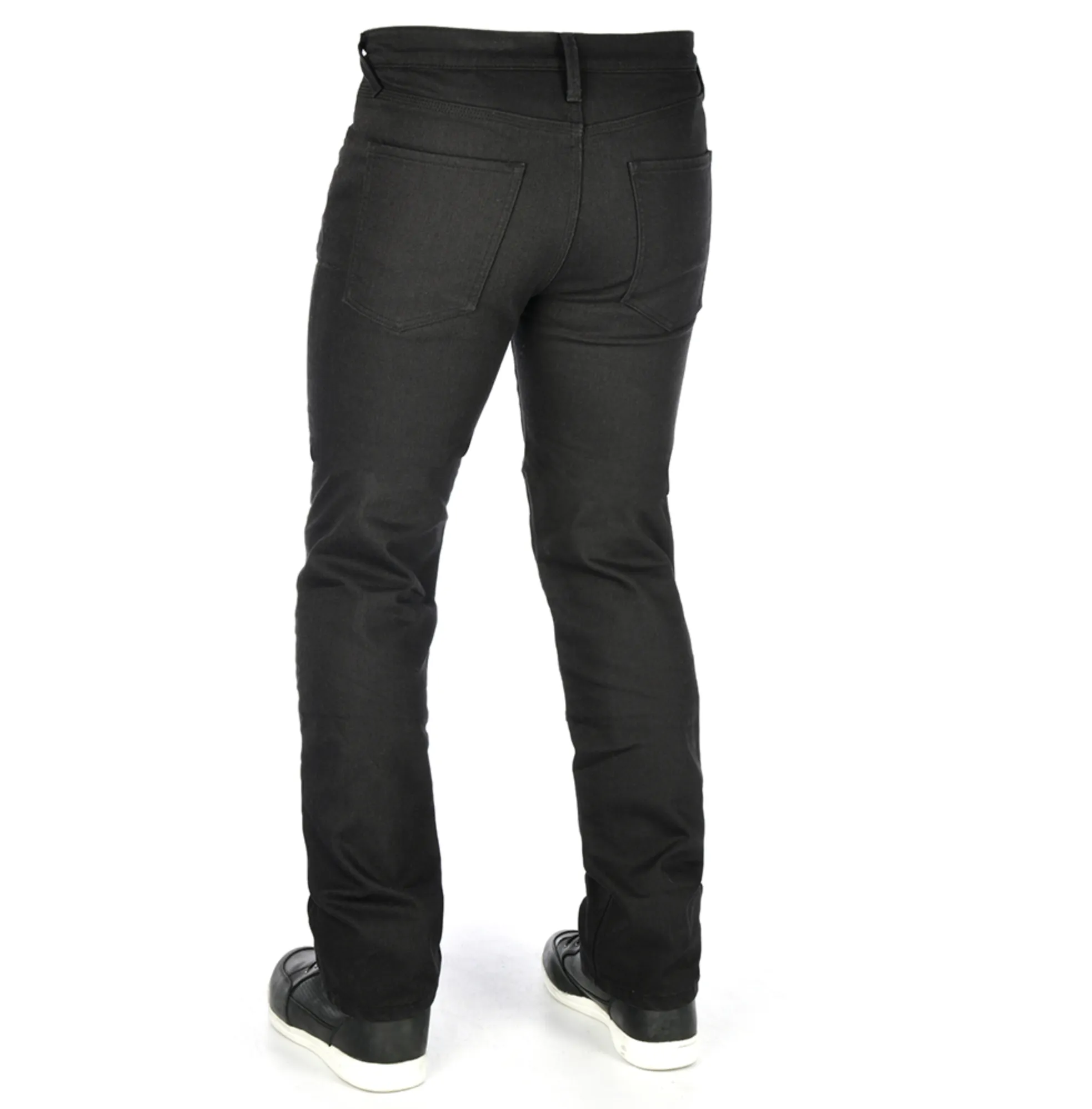 Original Approved Mens Black AA Jean Straight Riding Jeans