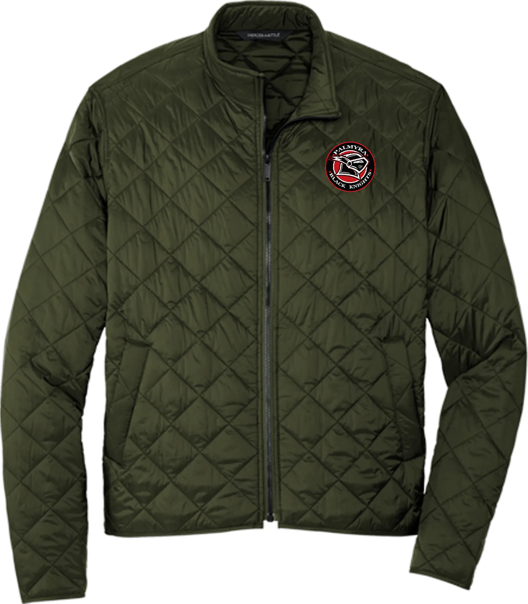 Palmyra Black Knights Mercer Mettle Quilted Full-Zip Jacket