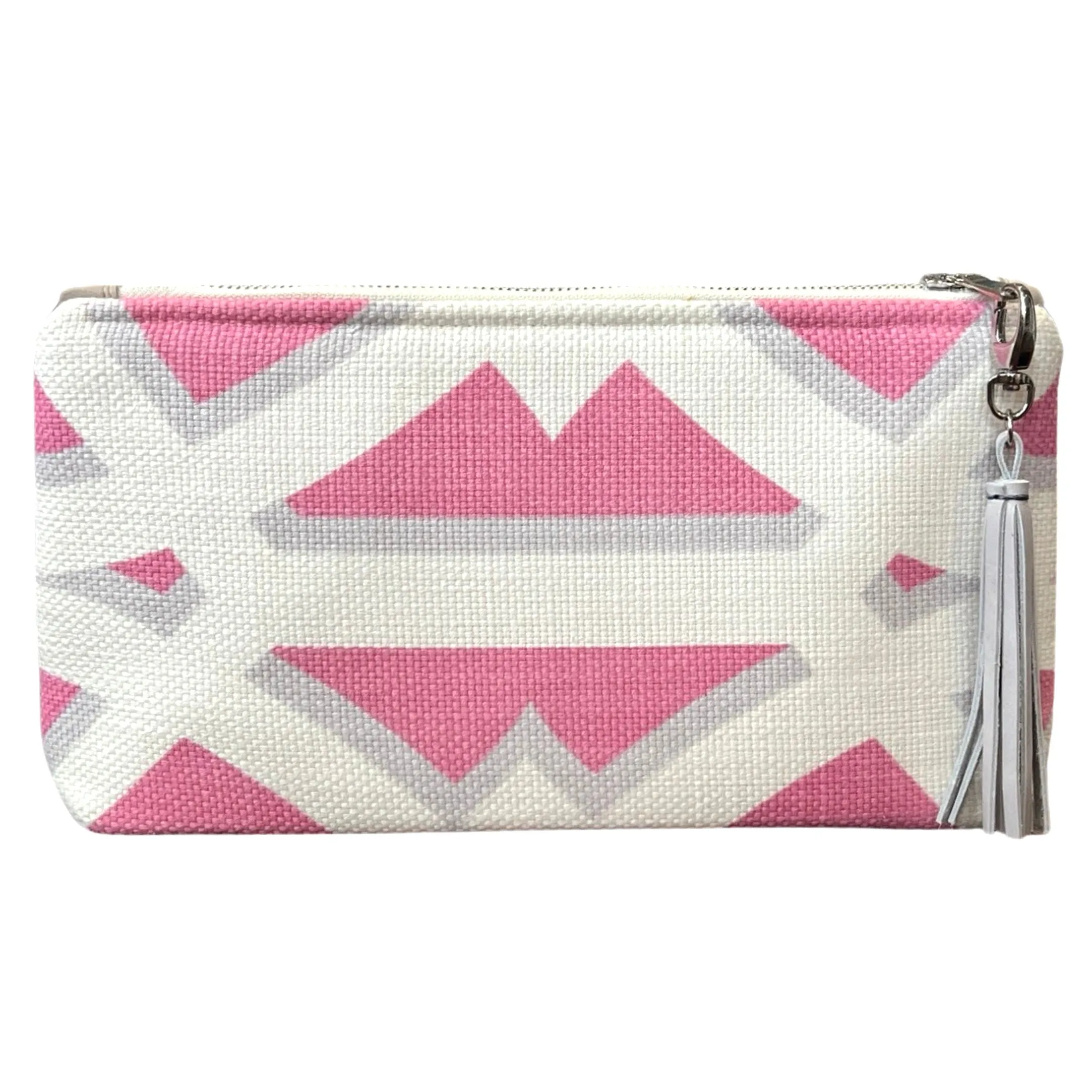 Pink Lattice Clutch