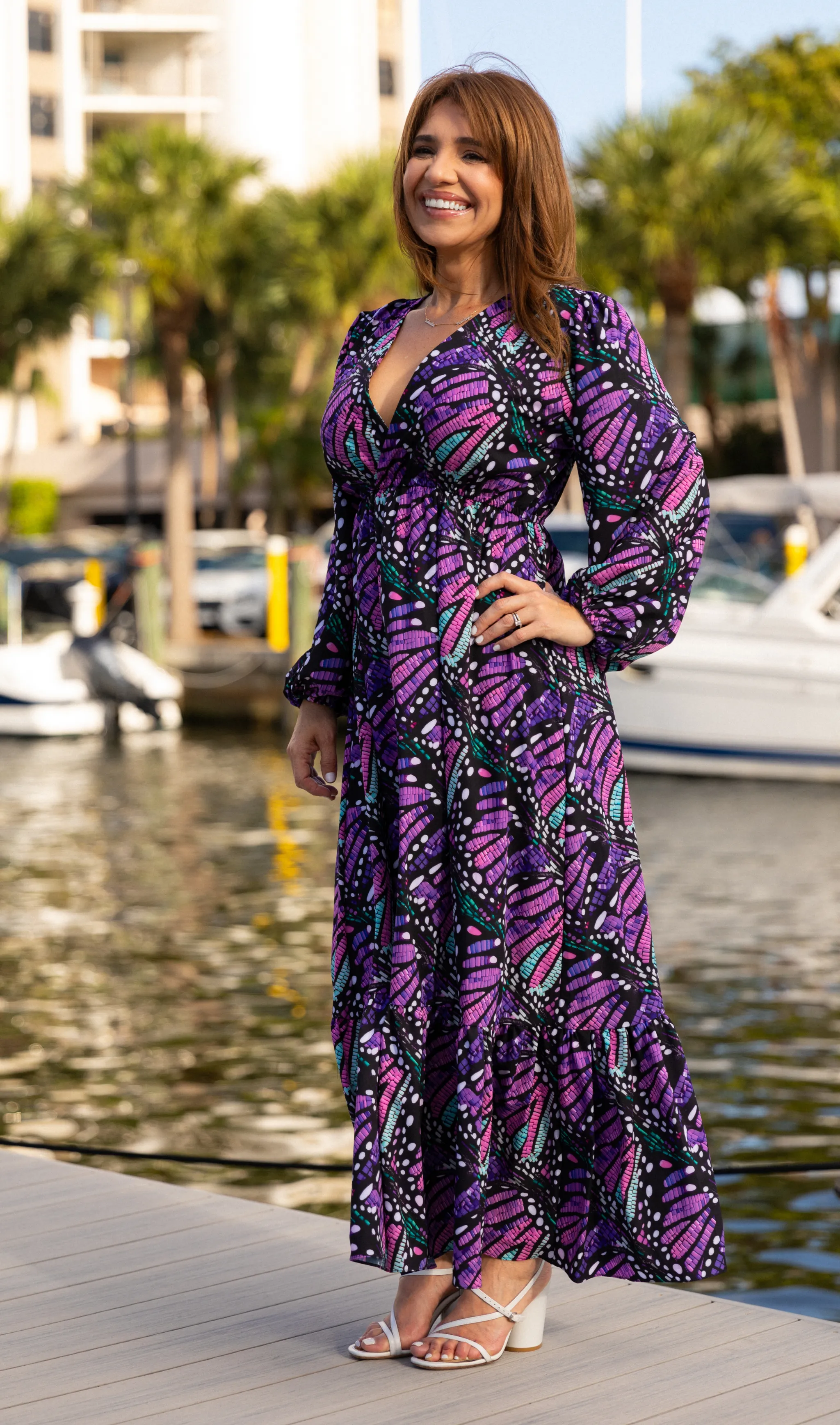 Priscilla Maxi dress