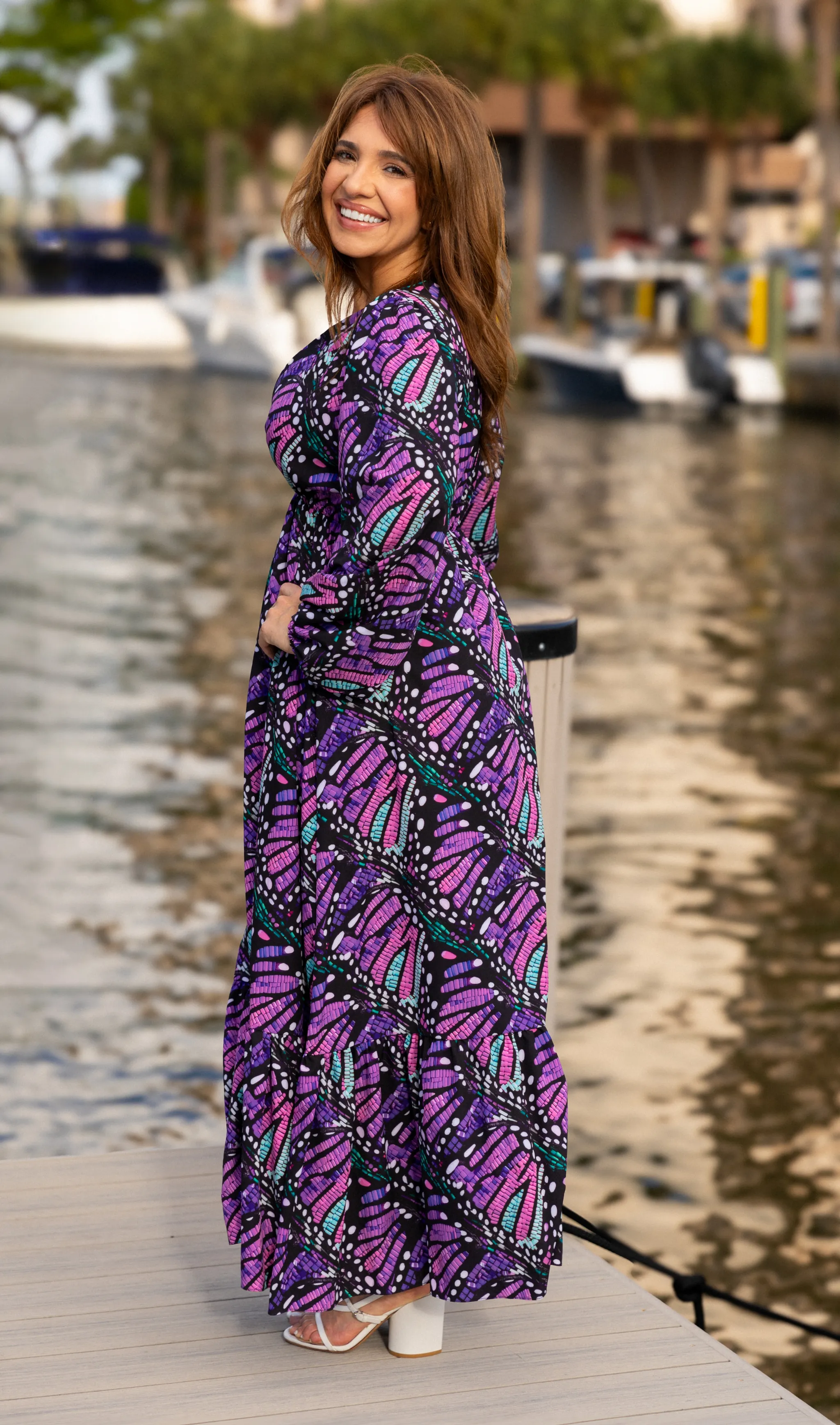 Priscilla Maxi dress