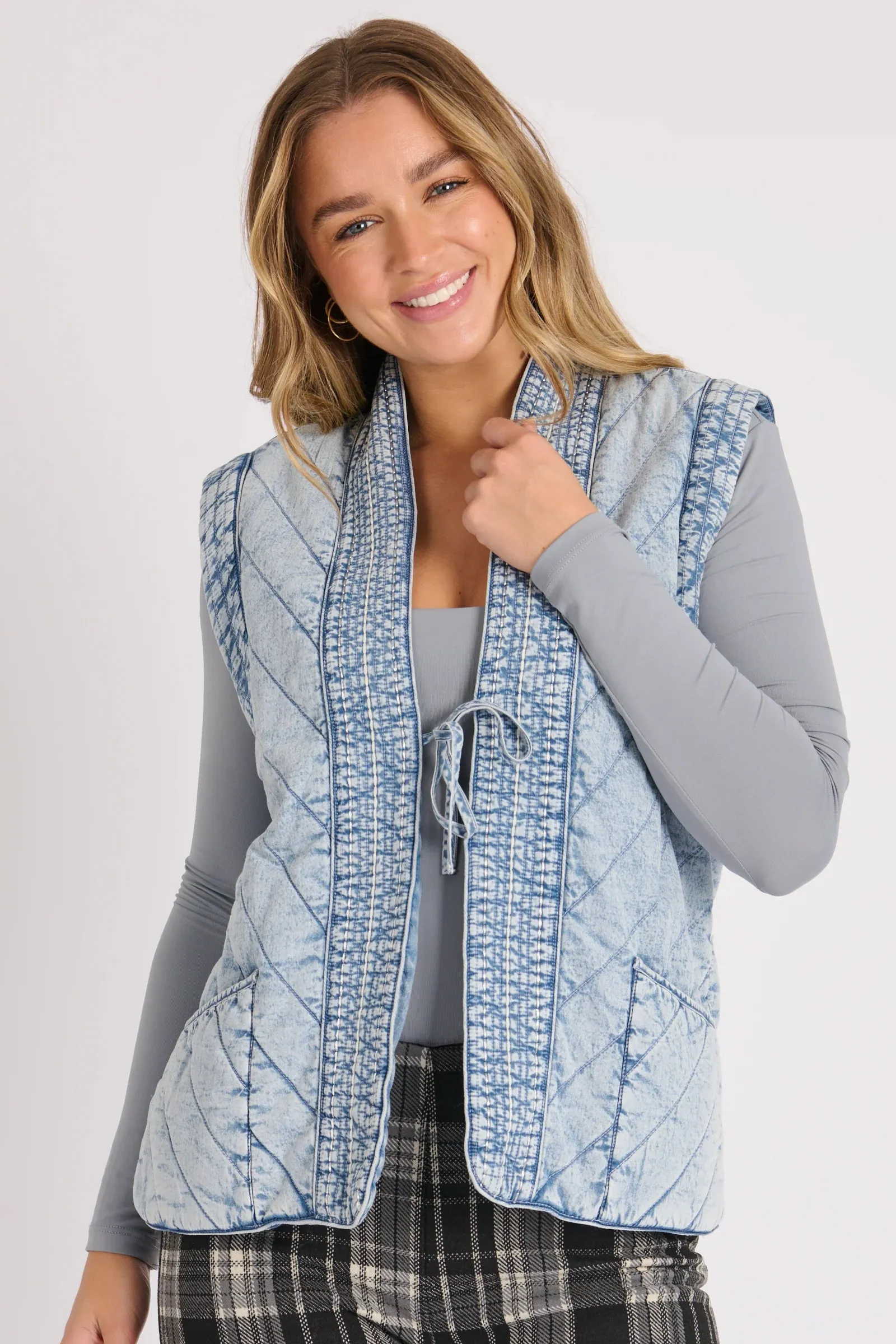 QUILTED VEST