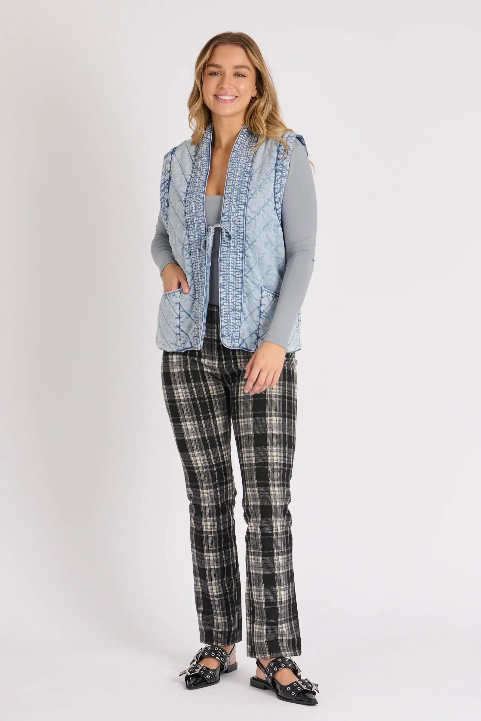 QUILTED VEST