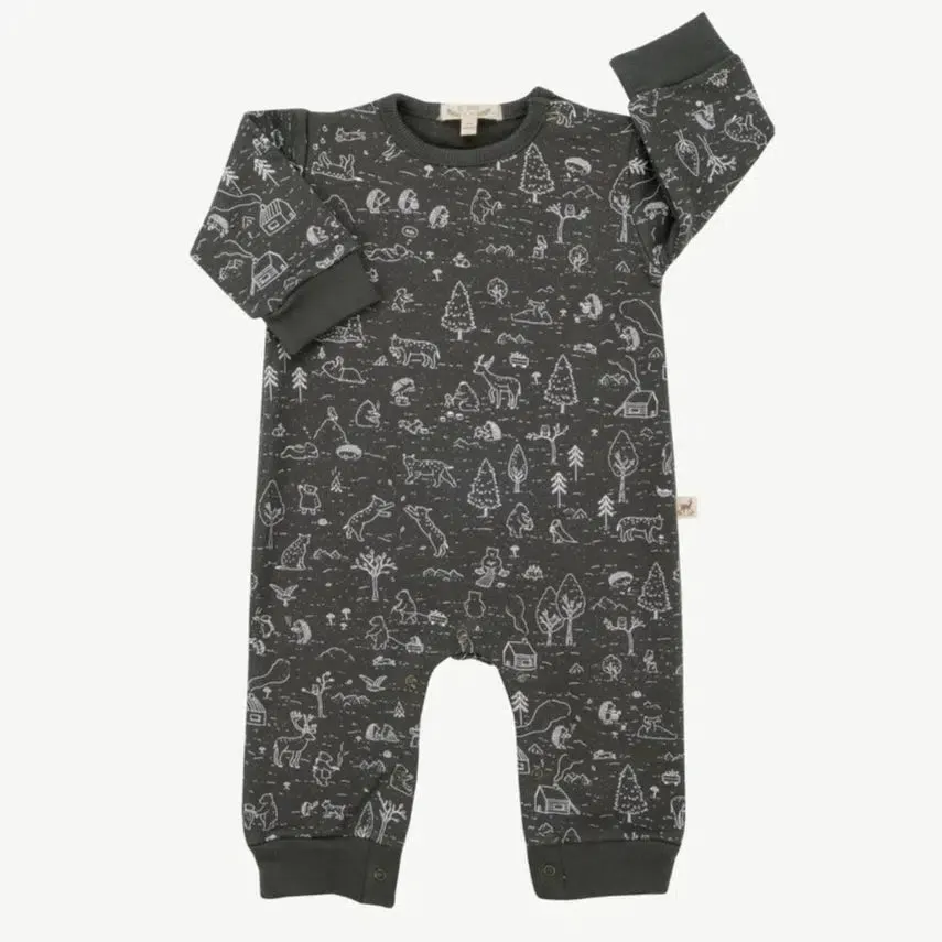 Red Caribou - Organic Pima Cotton French Terry Jumpsuit - The Story