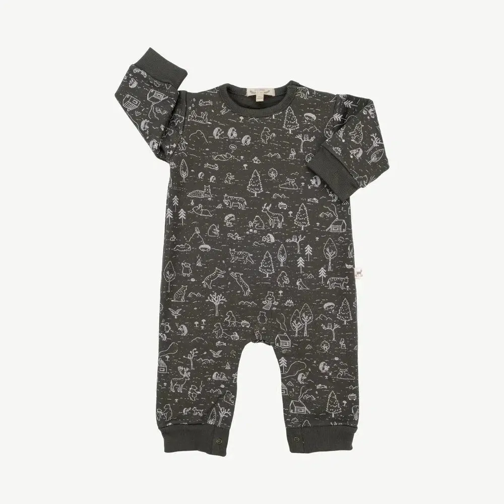 Red Caribou - Organic Pima Cotton French Terry Jumpsuit - The Story