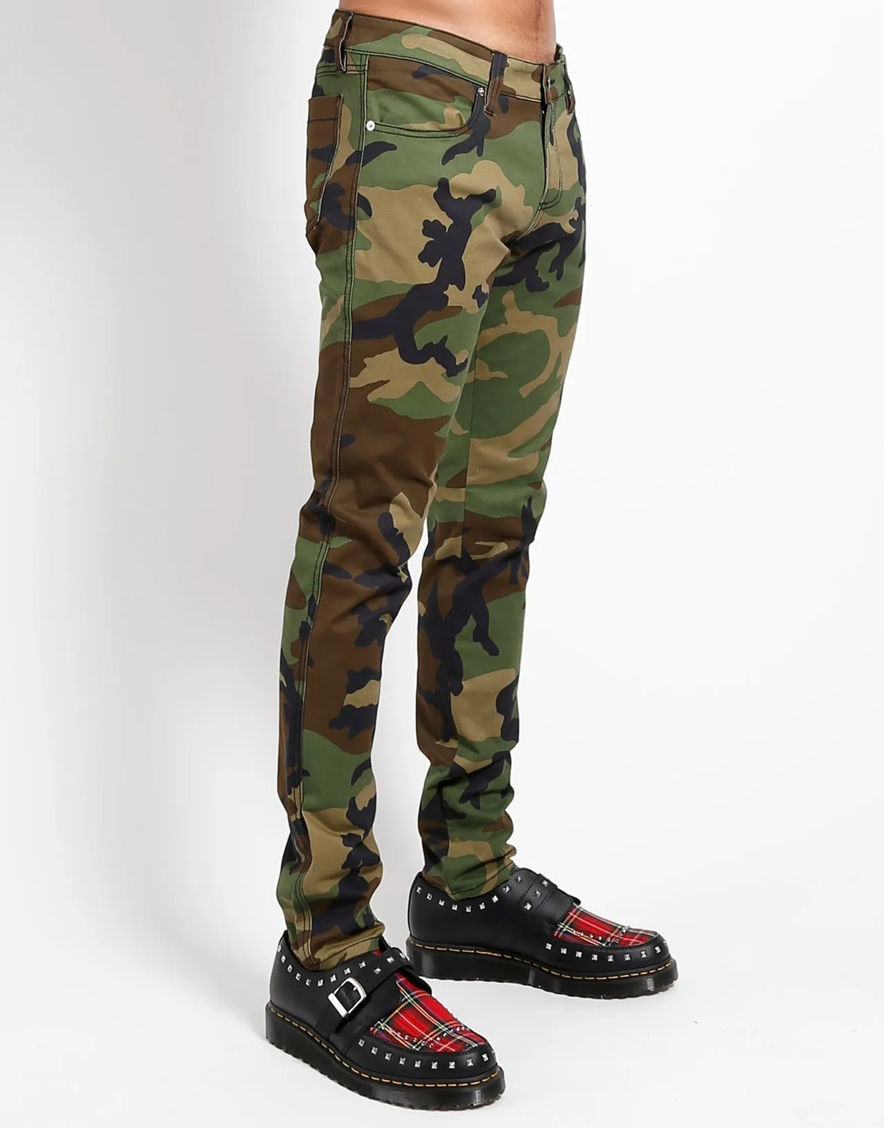 Rocker Jeans Camo Print