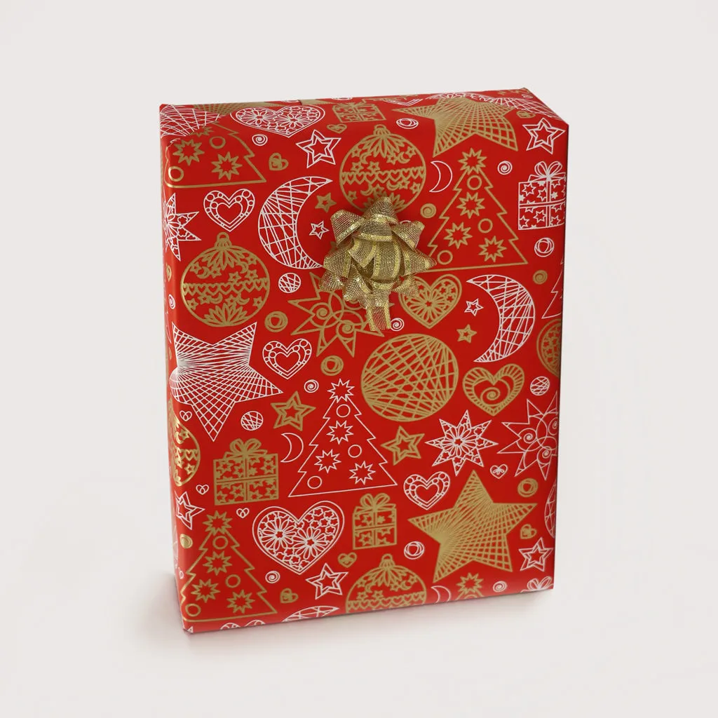 Sketch Red Xmas Counter Roll