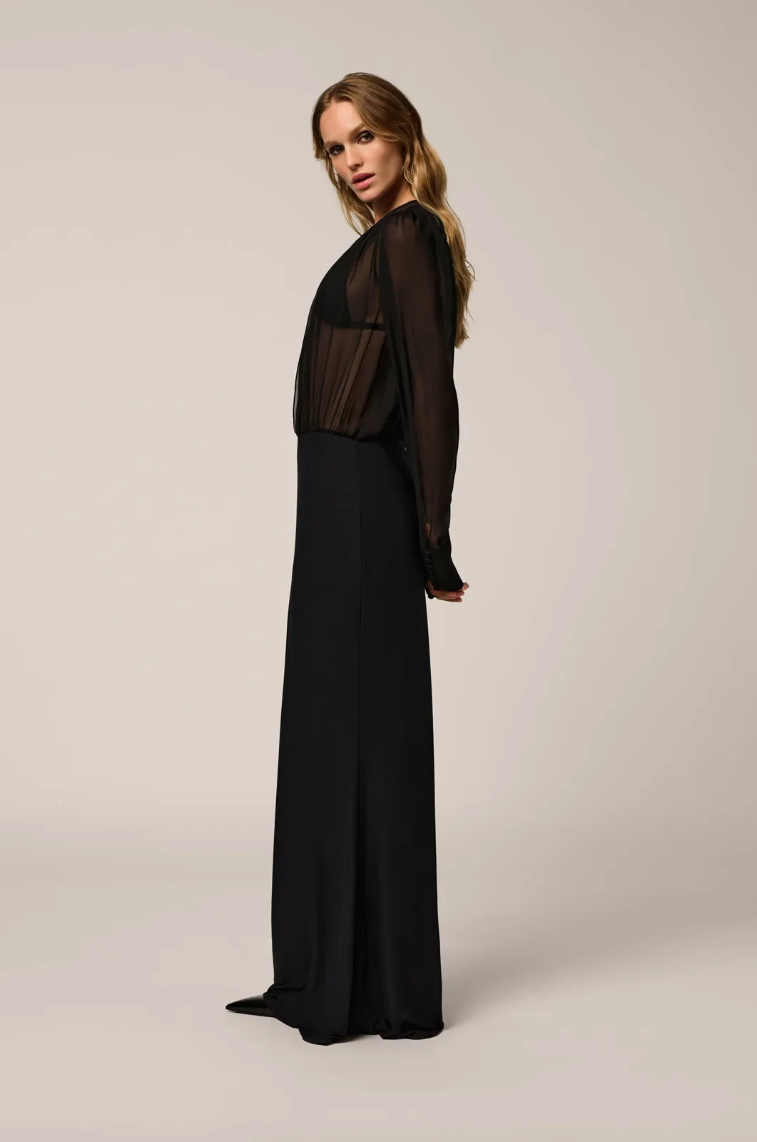 SOIE MAXI DRESS