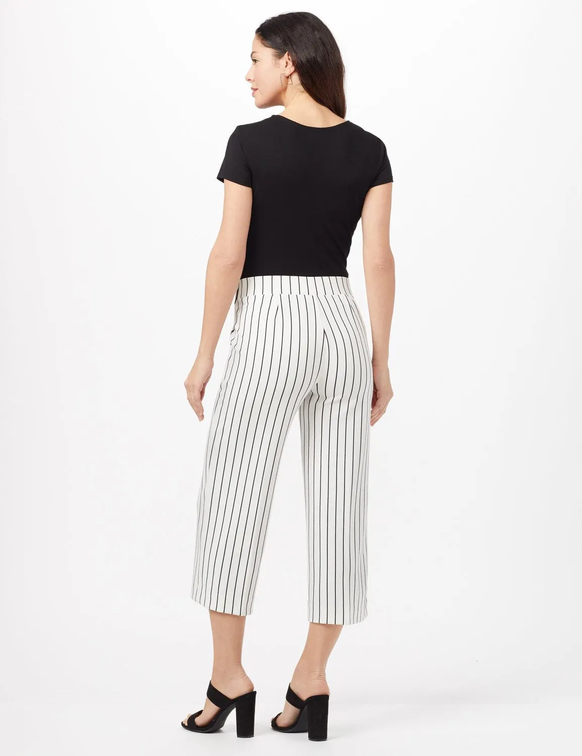 Stripe Sailor Crop Pants