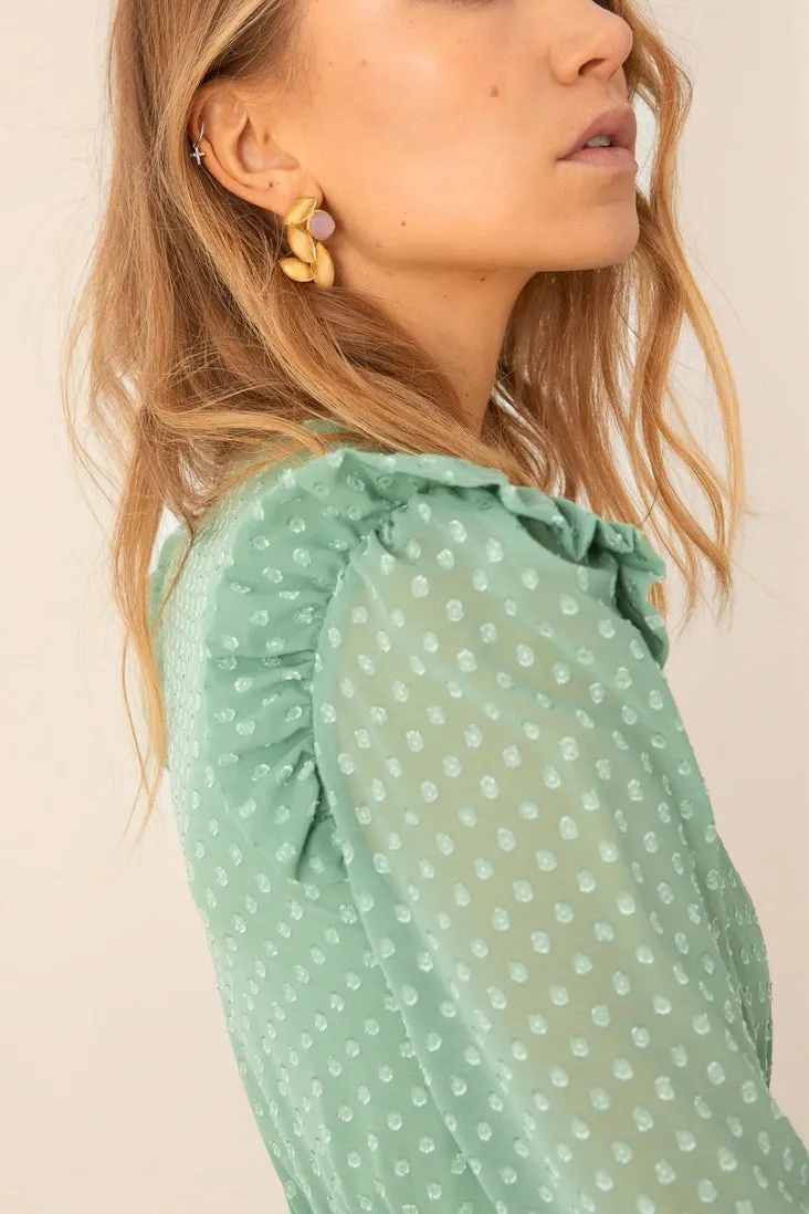 Tami Maxi Dress in Green