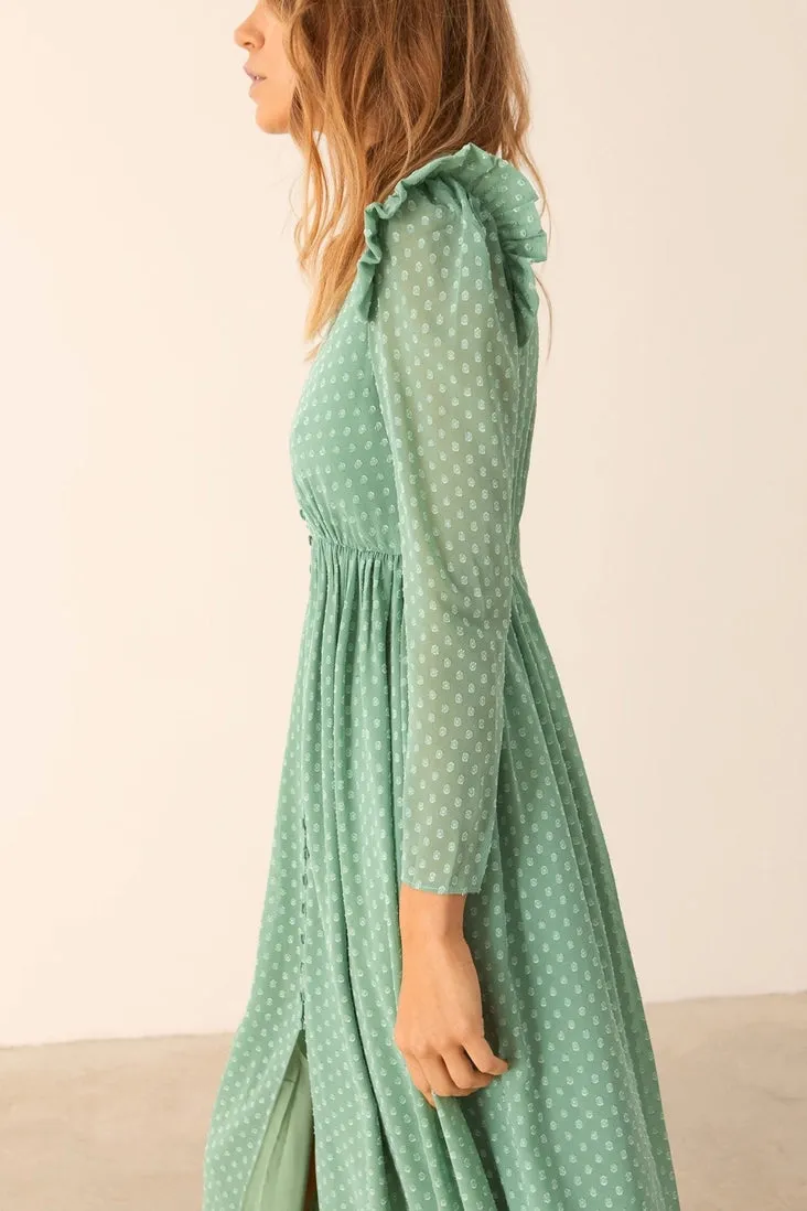 Tami Maxi Dress in Green