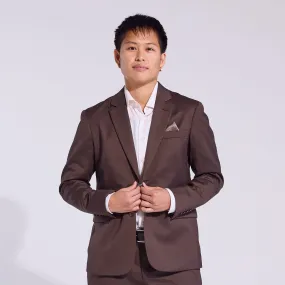 The Georgie Chocolate Suit Blazer