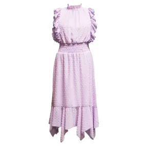 Tween Clip Dot Hankey Maxi Dress
