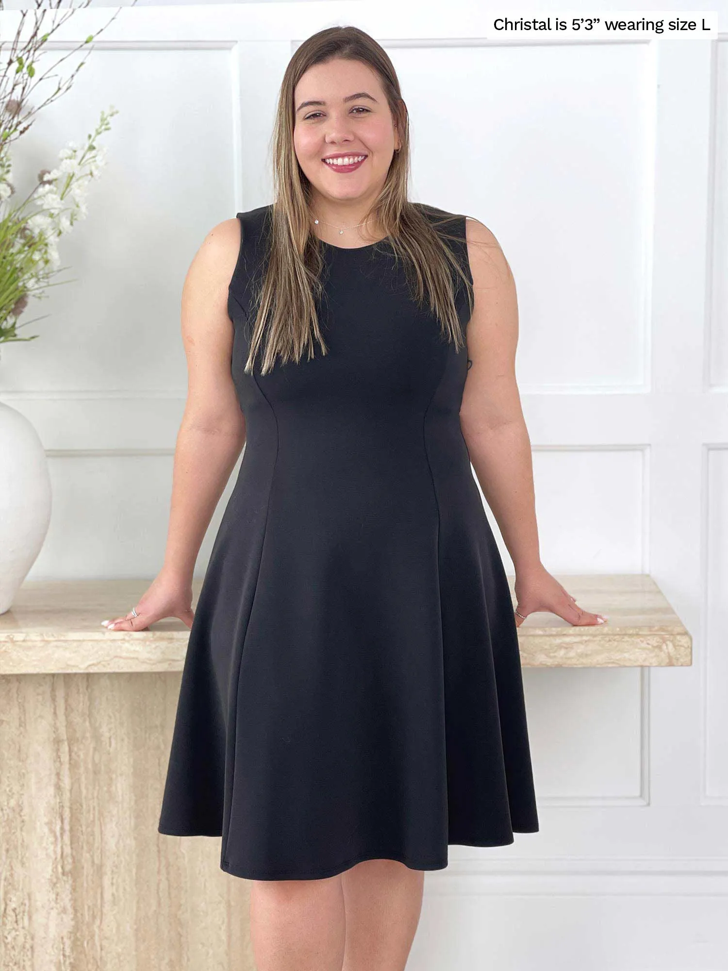 Valerie sleeveless fit and flare dress - FINAL SALE