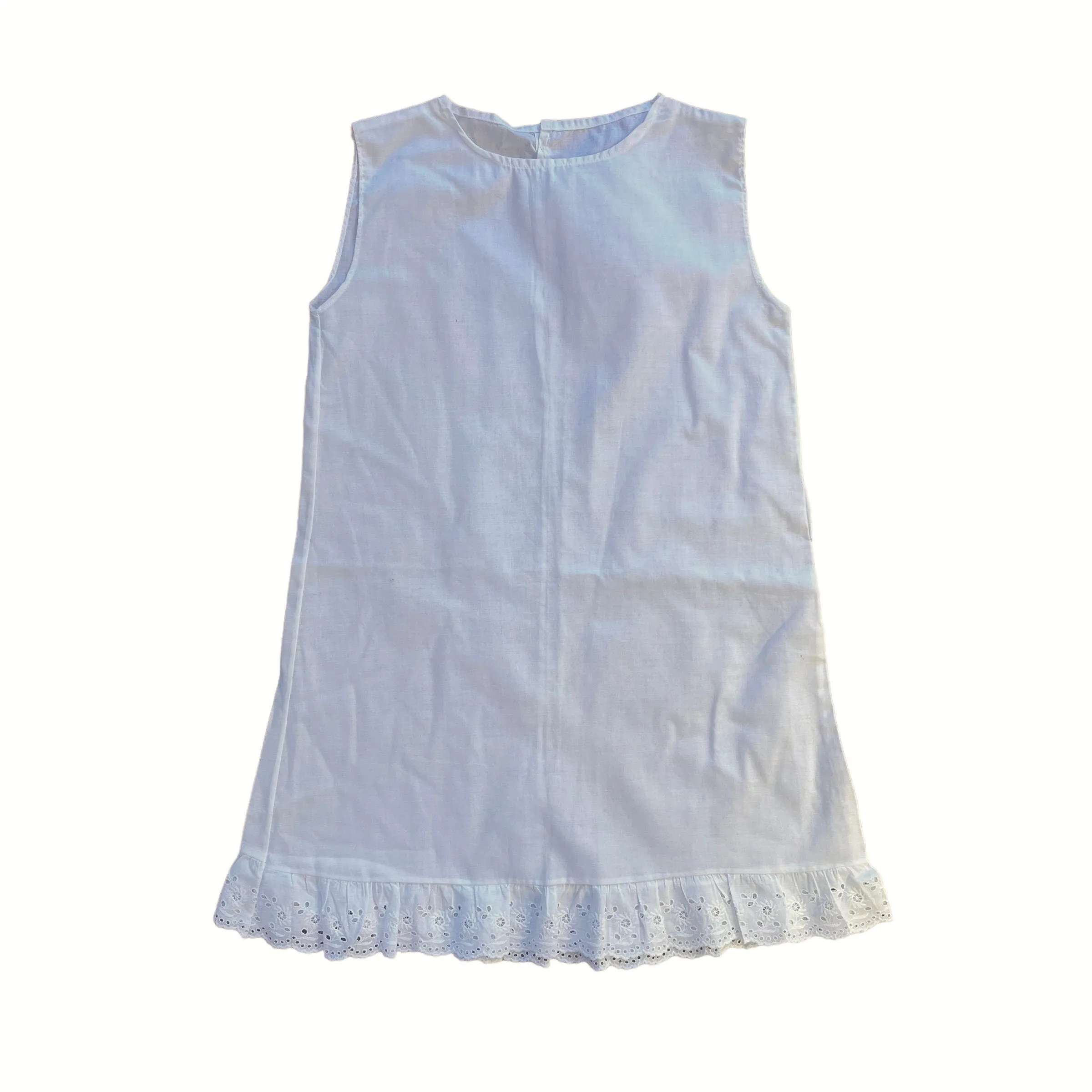 Vintage 1960s White Petticoat  6-8Y