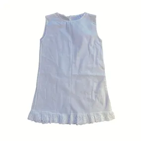 Vintage 1960s White Petticoat  6-8Y