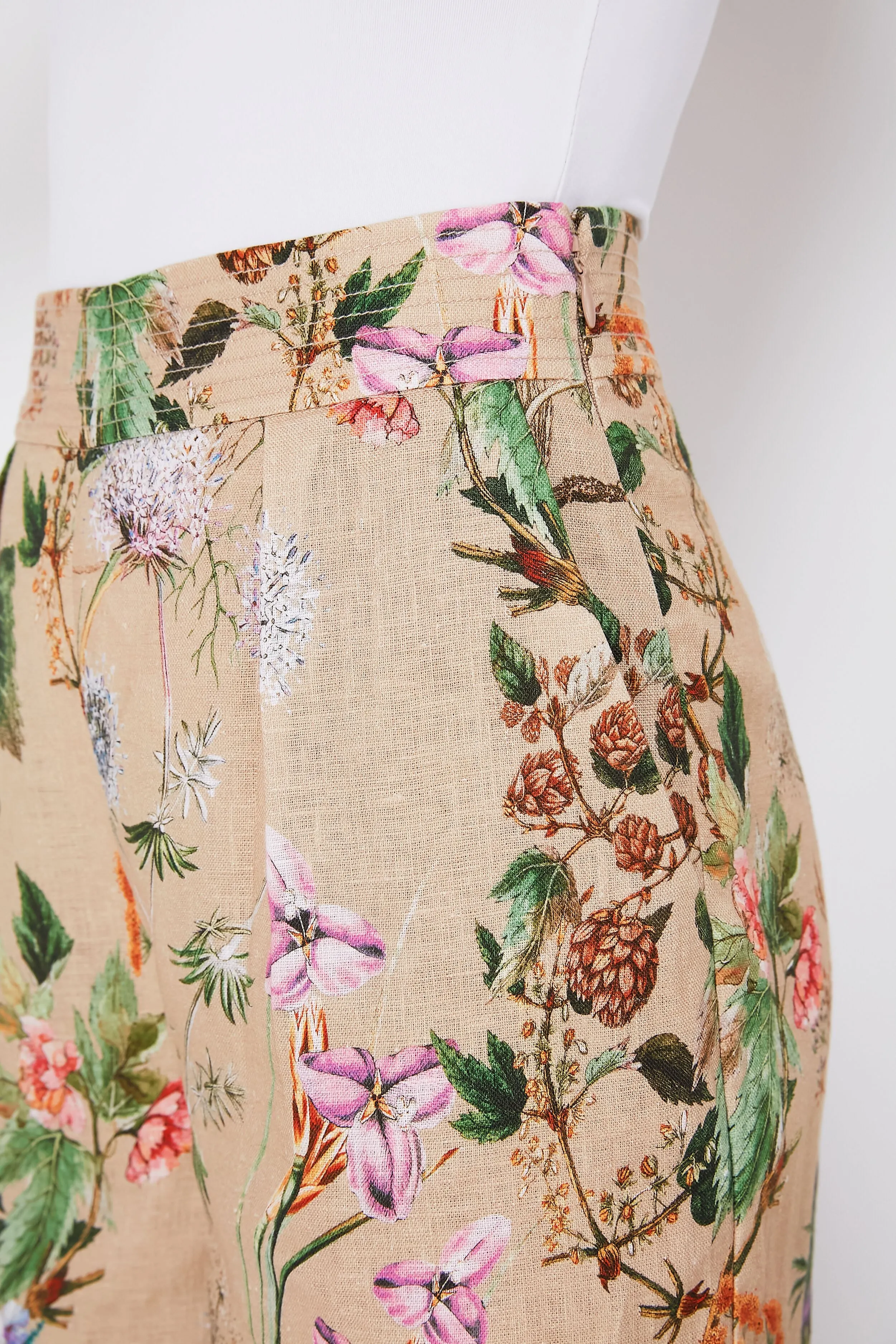 Whimsical Khaki Josephine Pant
