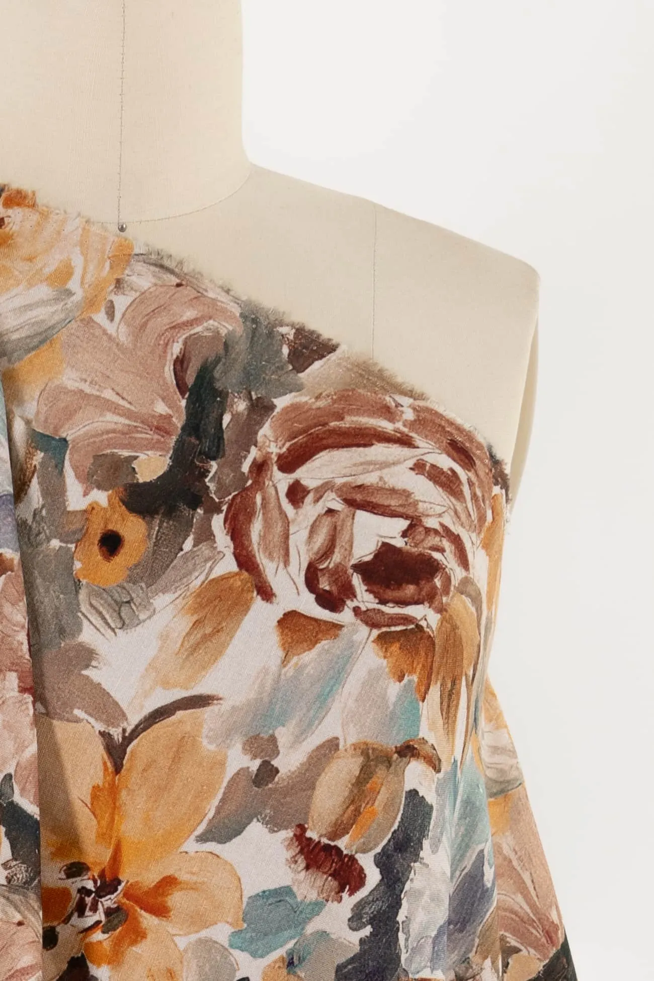 Wood Rose Viscose/Linen Woven