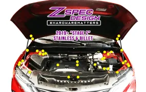 ZSPEC "Stage 2" Dress Up Bolts® Fastener Kit for '19  Chevy Blazer C1, Stainless & Billet